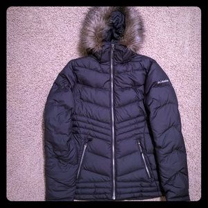 Women’s Black Columbia Winter Coat